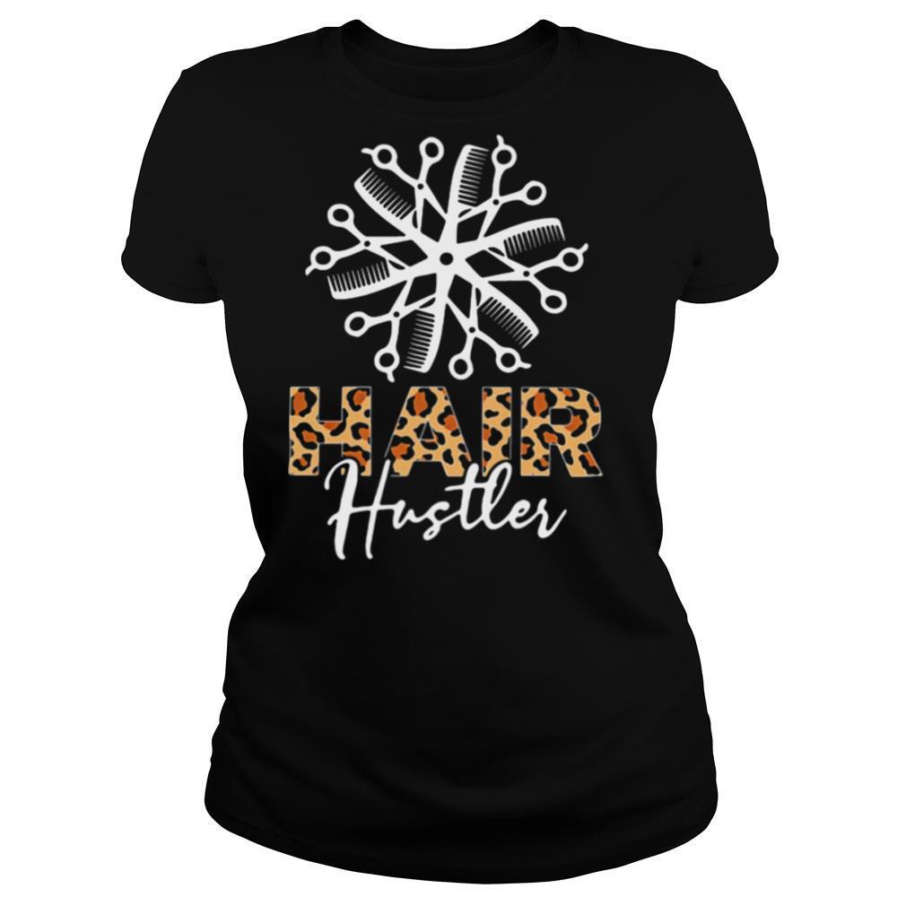 Hair hustler leopard shirt