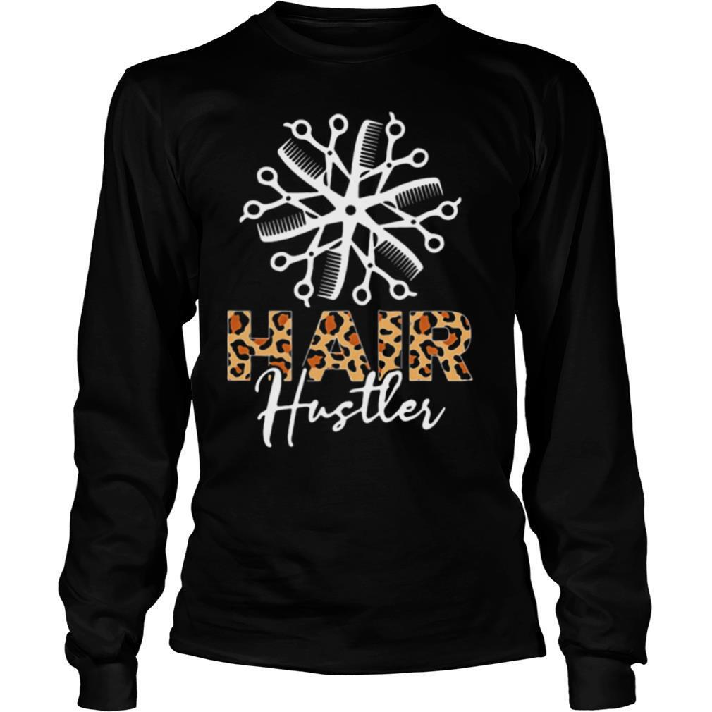 Hair hustler leopard shirt