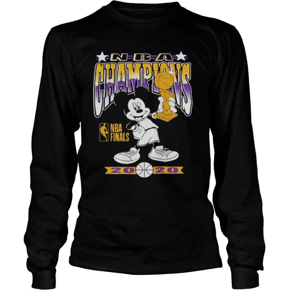 Lakers Finals Champs Mickey shirt