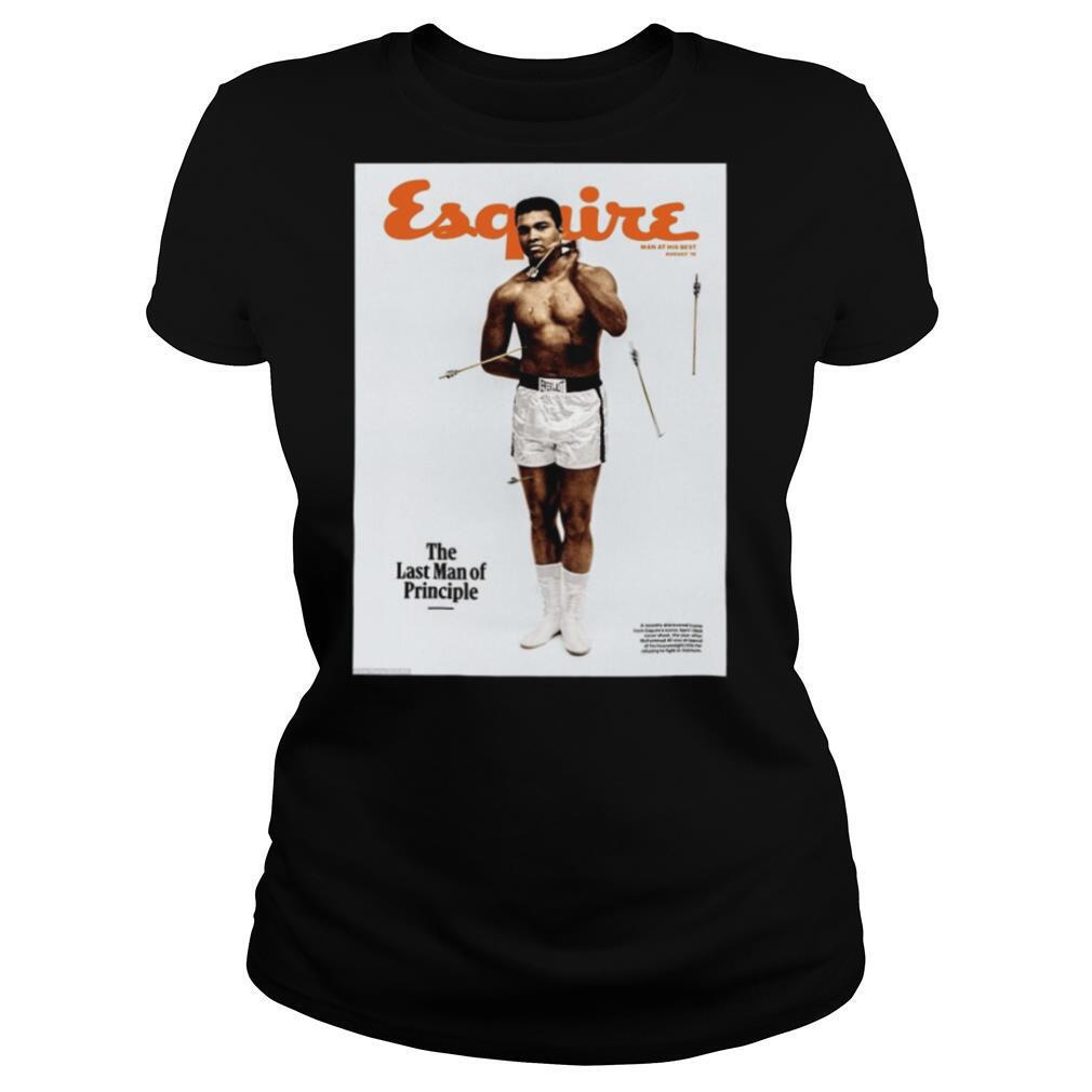 Lebron James Muhammad Ali Esquire The Last Man Of Principle shirt