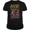 Los Angeles Lakers Team NBA Champions 2020 shirt