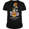 Mickey Mouse Los Angeles Lakers Champions 2020 shirt