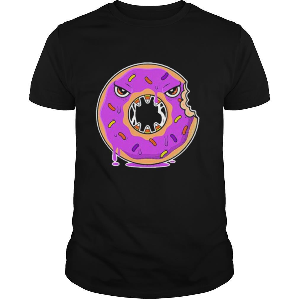Scary Donut Costume Happy Halloween shirt