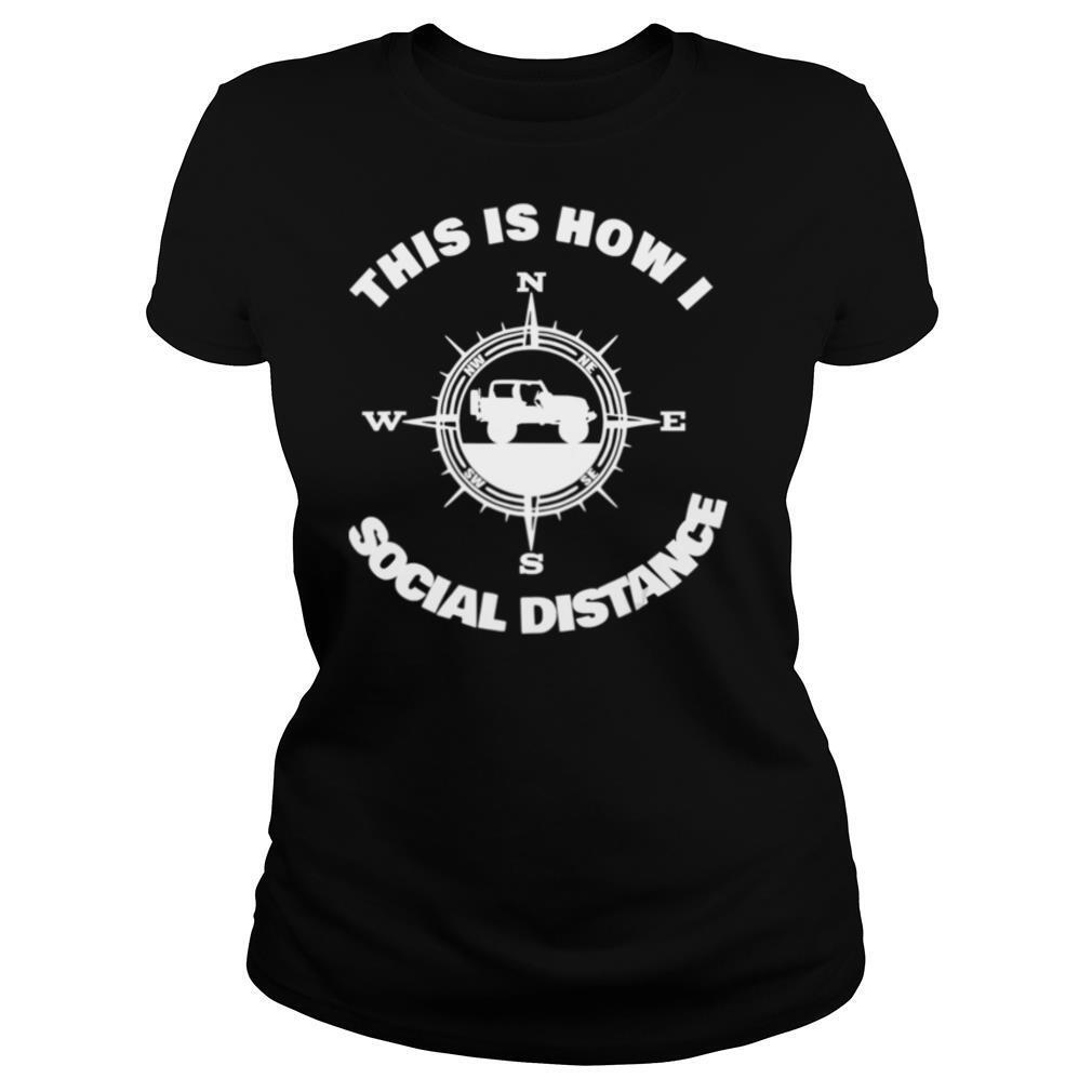 Social Distance Jeeping Off Road shirt