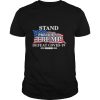 Stand With President Trump Defeat Covid 19 American Flag shirt