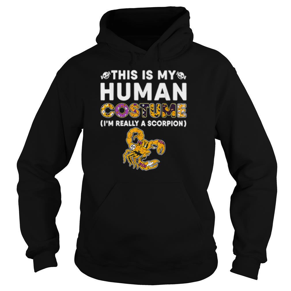 This Is My Human Costume Scorpion shirt