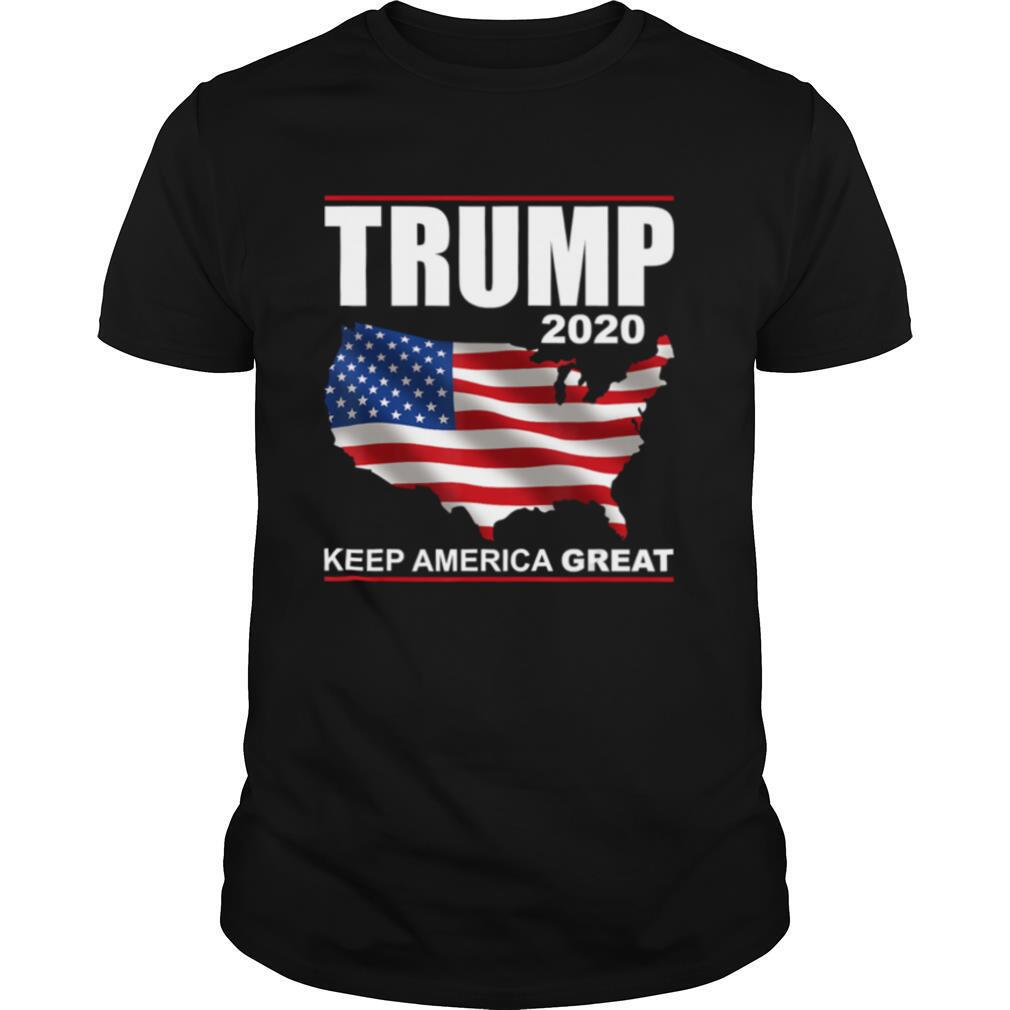 Trump 2020 USA Flag Keep America Great Vote Trump shirt