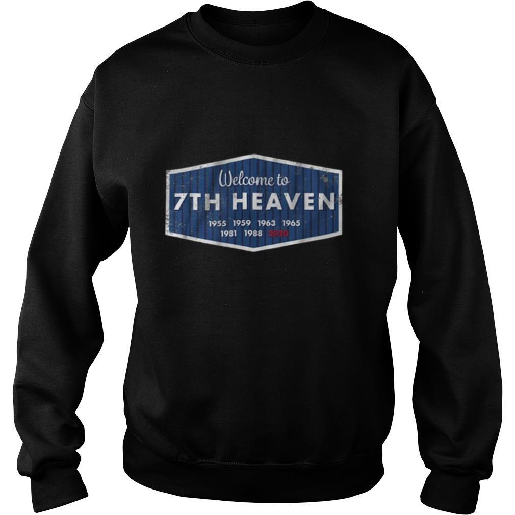 Welcome to 7th Heaven Los Angeles Baseball shirt