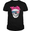 Womens American Skull Women’s Pride With Cute Pink Polka Style 2020 shirt