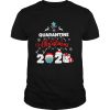 Xmas Quarantine Christmas 2020 Social distancing Christmas shirt