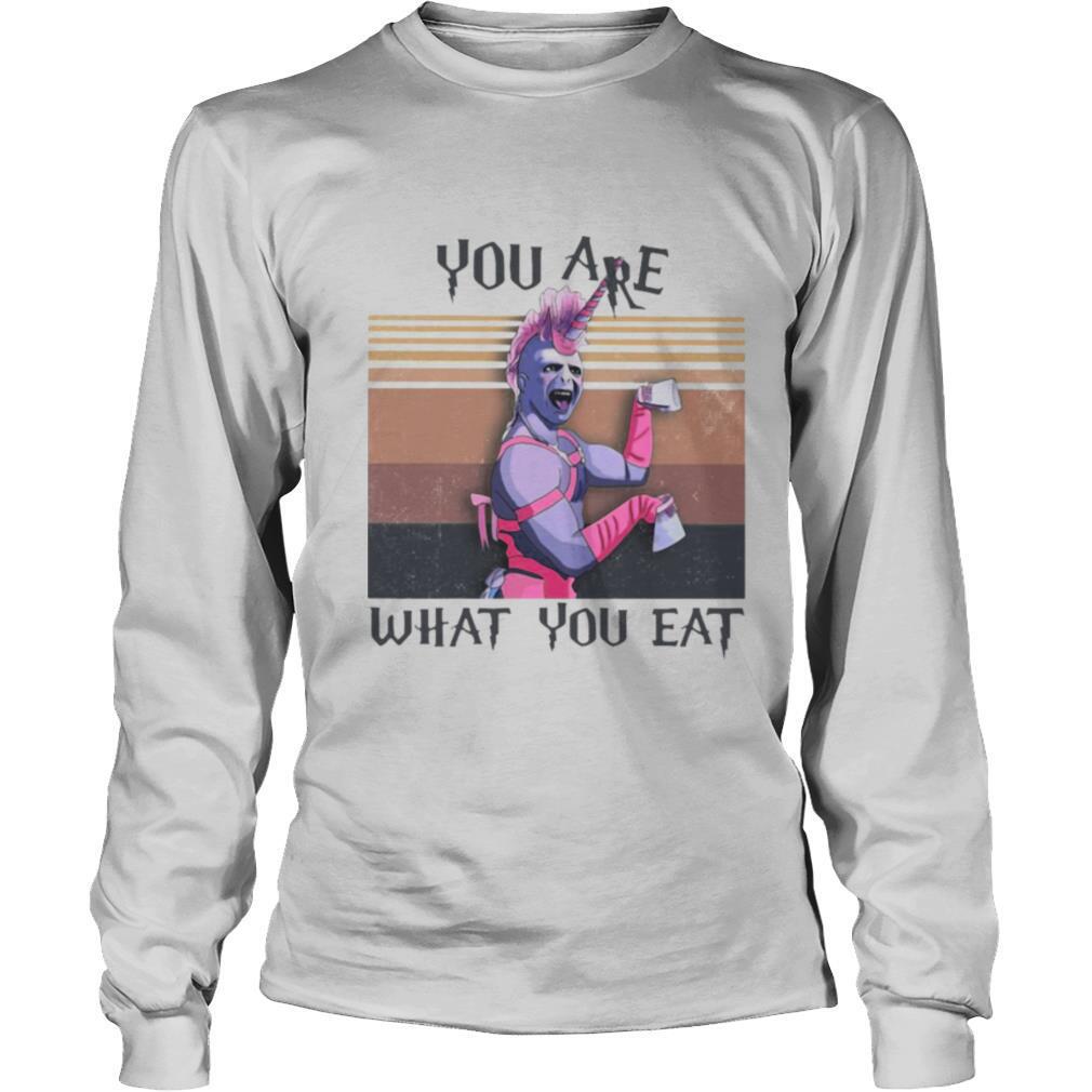 You Are What You Eat Vintage Retro shirt