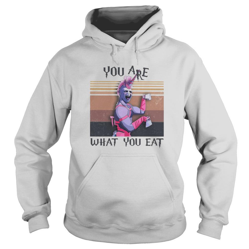 You Are What You Eat Vintage Retro shirt