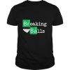 breaking balls billiard shirt