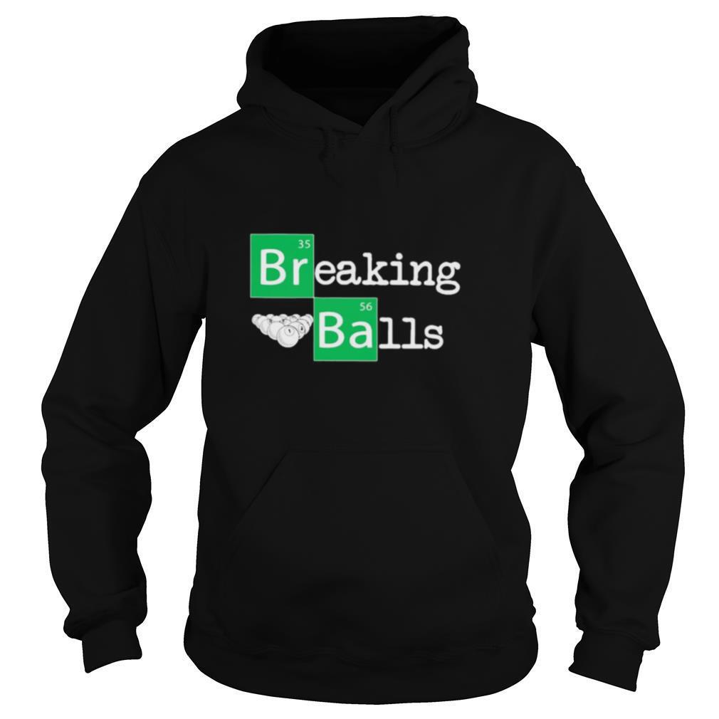 breaking balls billiard shirt