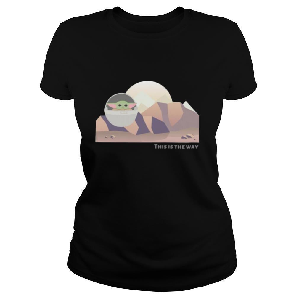 Baby Yoda This Is The Way shirt