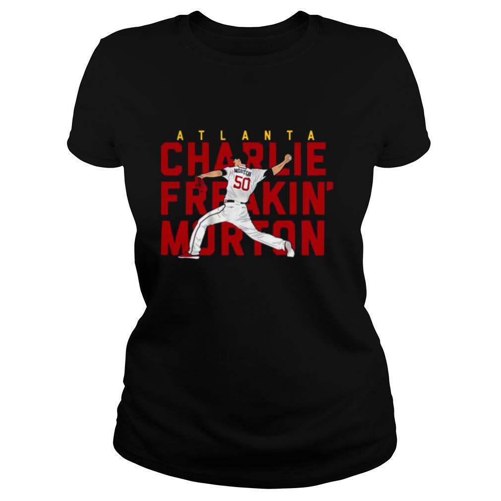 Charlie Freakin’ Morton Atlanta MLBPA Licensed shirt