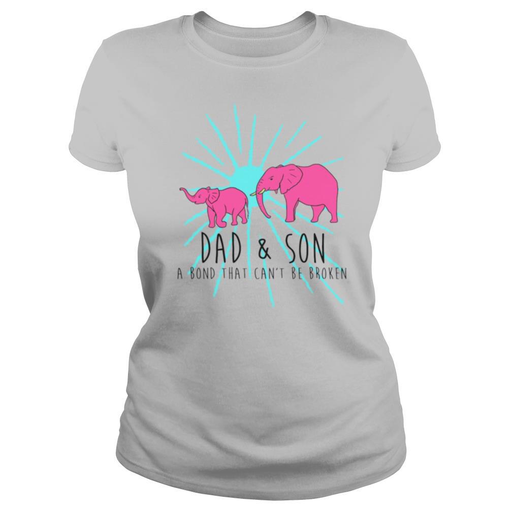 Dad and Son A Bond That Cant Be Broken shirt