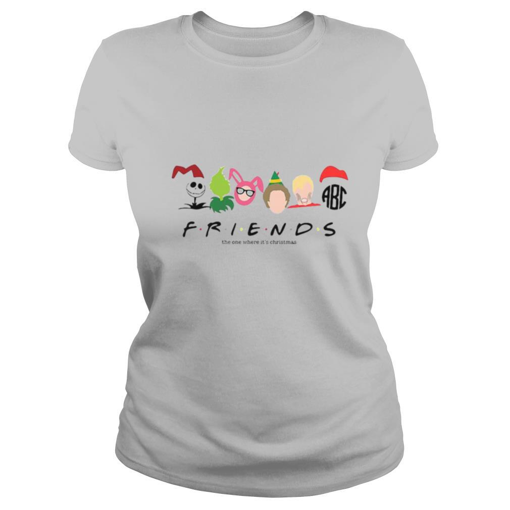 Friends The One Where It’s Christmas shirt