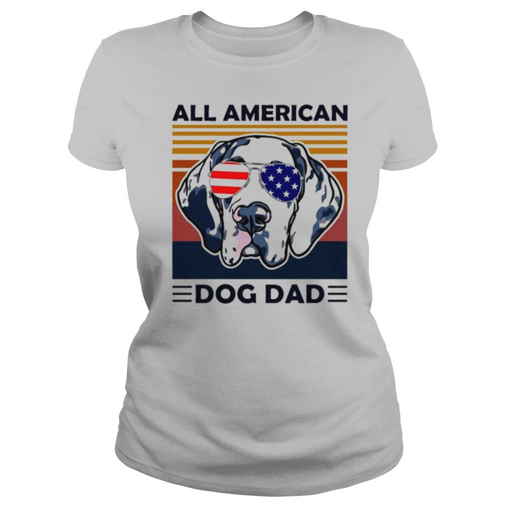 Great Dane All American Dog Dad vintage shirt