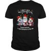 I Dont Care What Anyone Thinks Of Me Except Unicorns Merry Christmas shirt