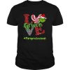Love Grinch #Paraprofessional Christmas shirt