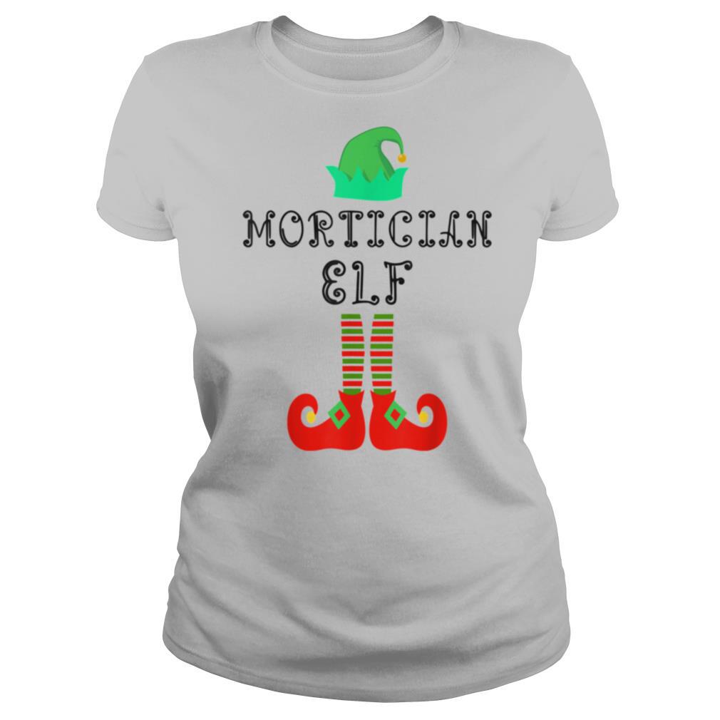 Mortician Elf Christmas shirt