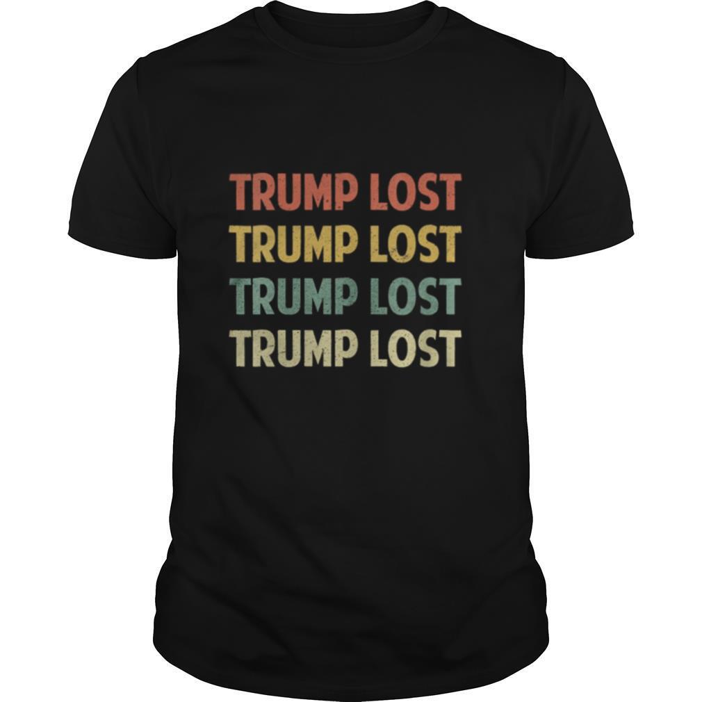Retro trump lost vintage 2020 shirt