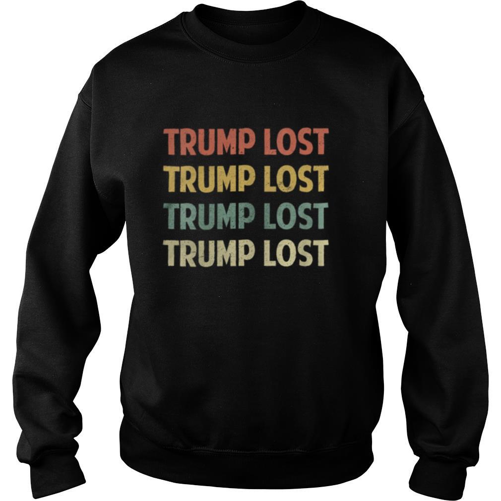 Retro trump lost vintage 2020 shirt