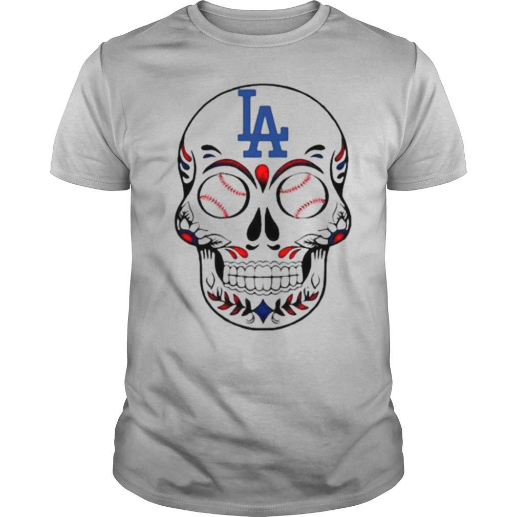 Los Angeles Dodgers: 2022 Skull Outdoor Logo - Officially Licensed MLB