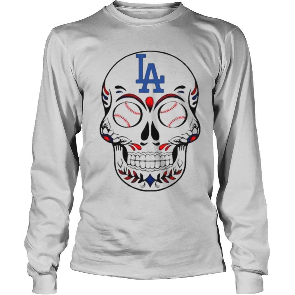 Skull Los Angeles Dodgers vamos los doyers shirt, hoodie, sweater, long  sleeve and tank top