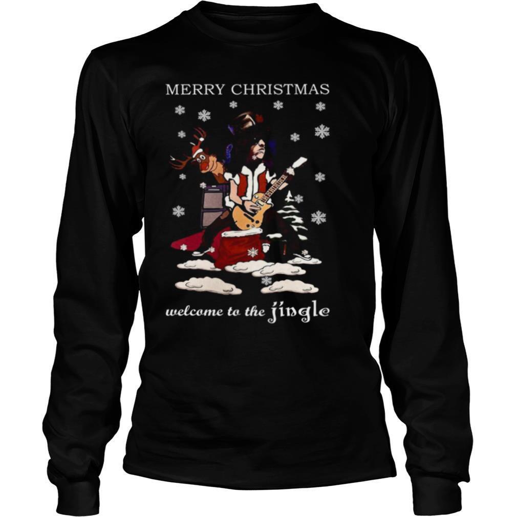 Slash Welcome To The Jingle Christmas Jumper shirt