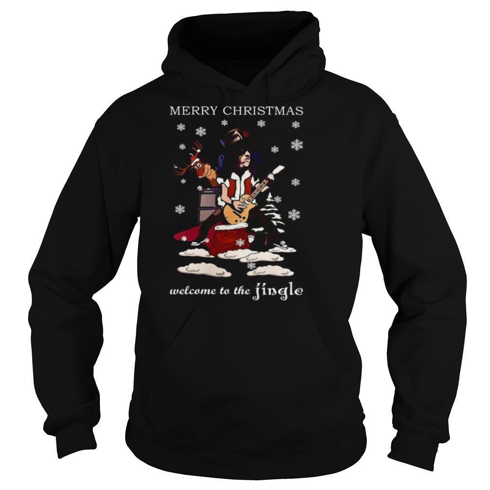 Slash Welcome To The Jingle Christmas Jumper shirt
