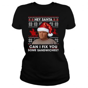 Thurman Merman hey Santa can I fix you some sandwiches shirt