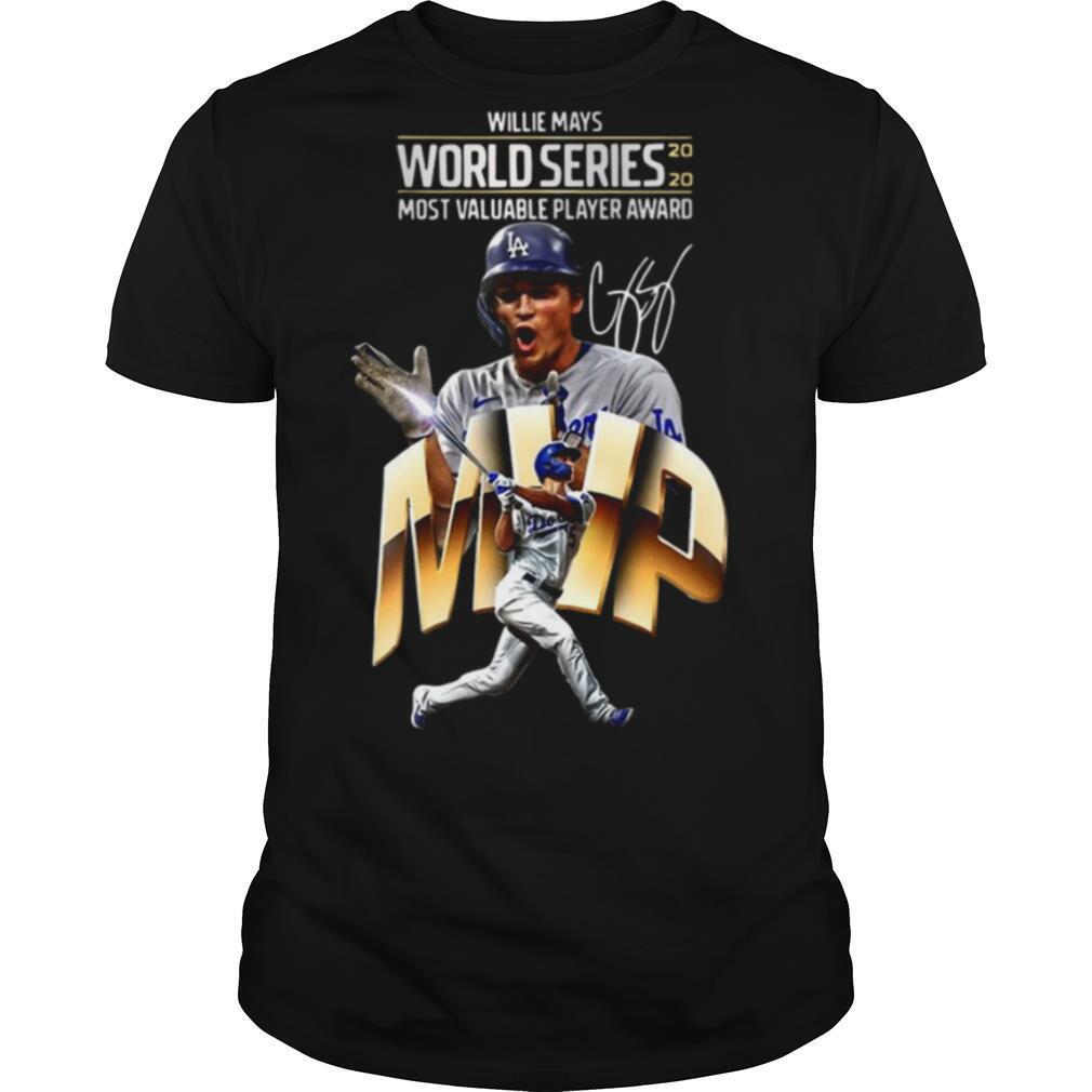 Willie Mays World Series 2020 Most Valuable Player Award shirt