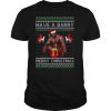 Barry Wood have a barry Ugly Merry Christmas shirt