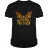 Dog mom butterfly paw print pet dog lovers shirt