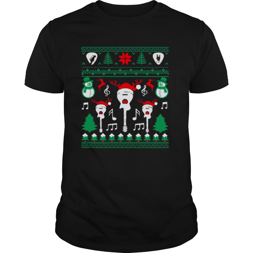Electric Guitar Ugly Christmas shirt