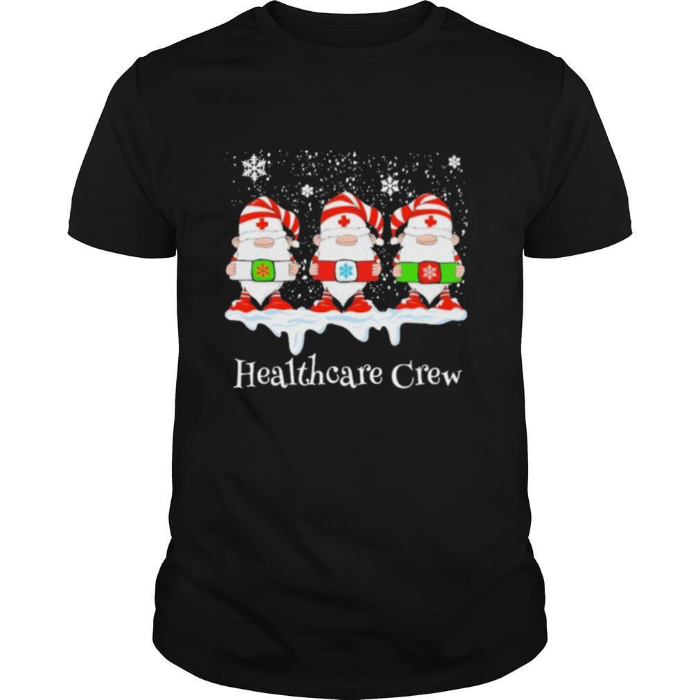 Gnome Nurse Healthcare Crew Merry Christmas 2020 shirt
