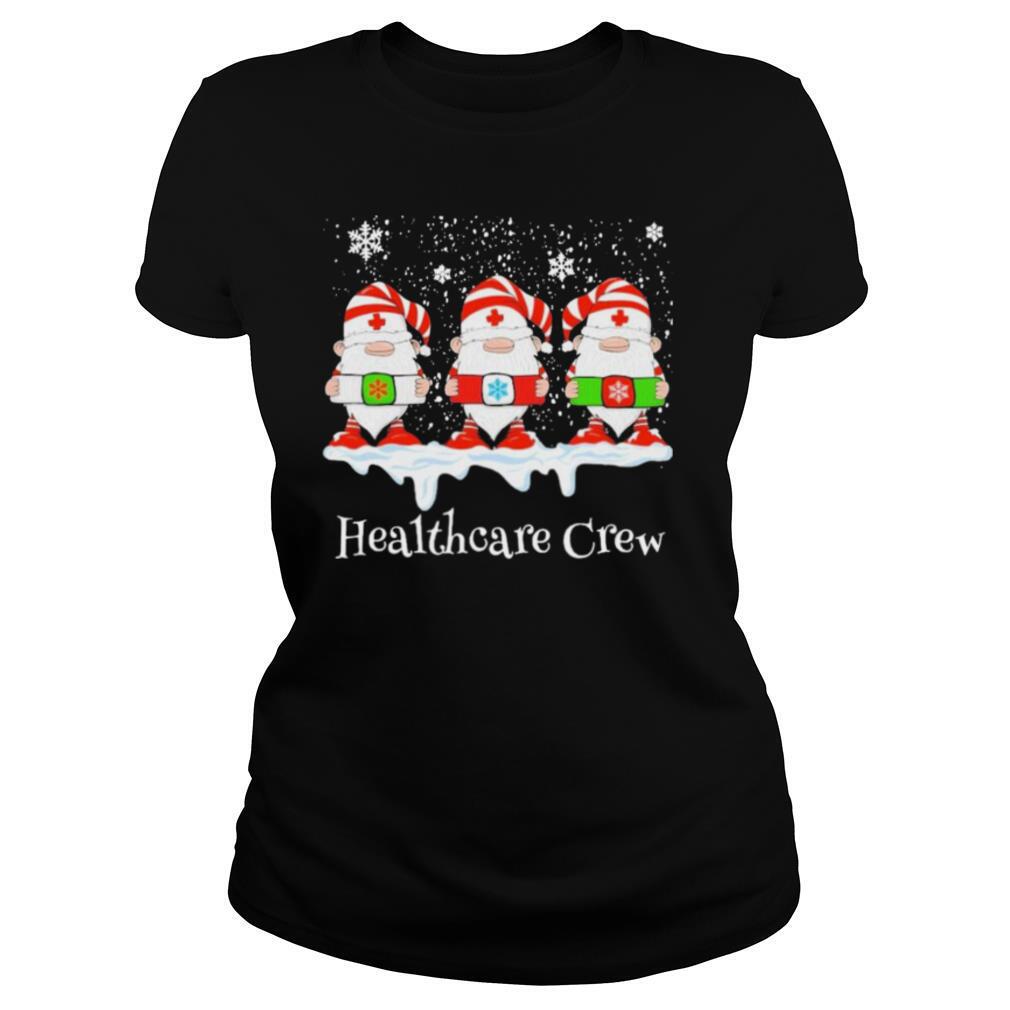 Gnome Nurse Healthcare Crew Merry Christmas 2020 shirt