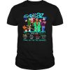 Gorillaz 23rd Anniversary 1998 2021 Thank You For The Memories Signature shirt