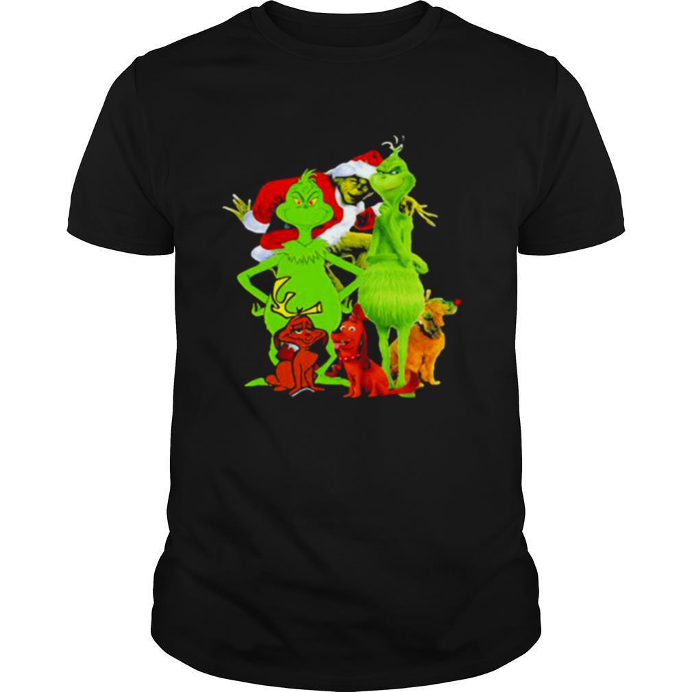 Grinch And Dog Merry Christmas shirt