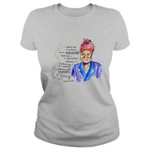 I Would Like To Be Known As An Intelligent Woman A Courageous shirt