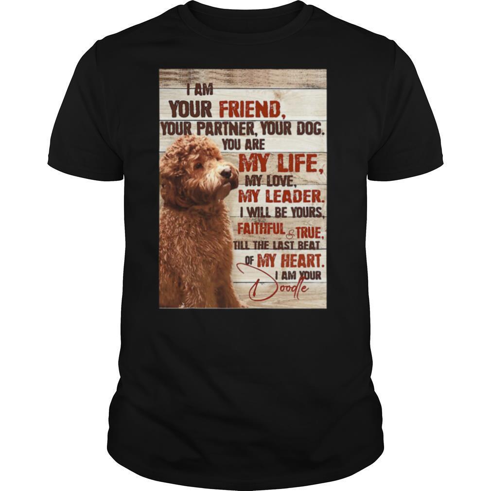 I am your friend print canvas tshirt