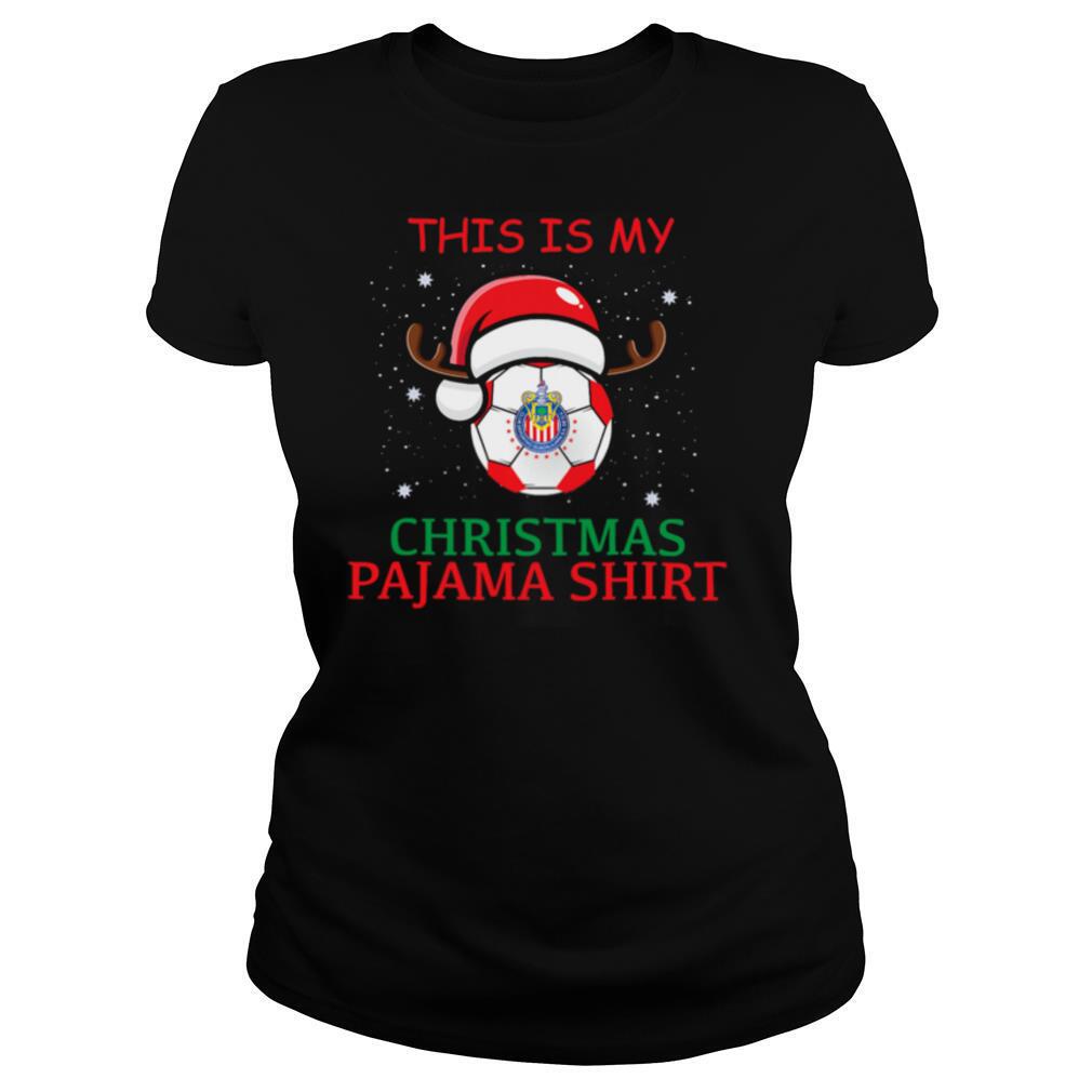 Las Chivas De Guadalajara Reindeer Soccer This Is My Christmas Pajama shirt