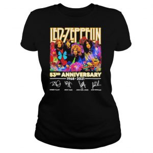 Led Zeppelin 53rd Anniversary 1968 2021 Signature shirt