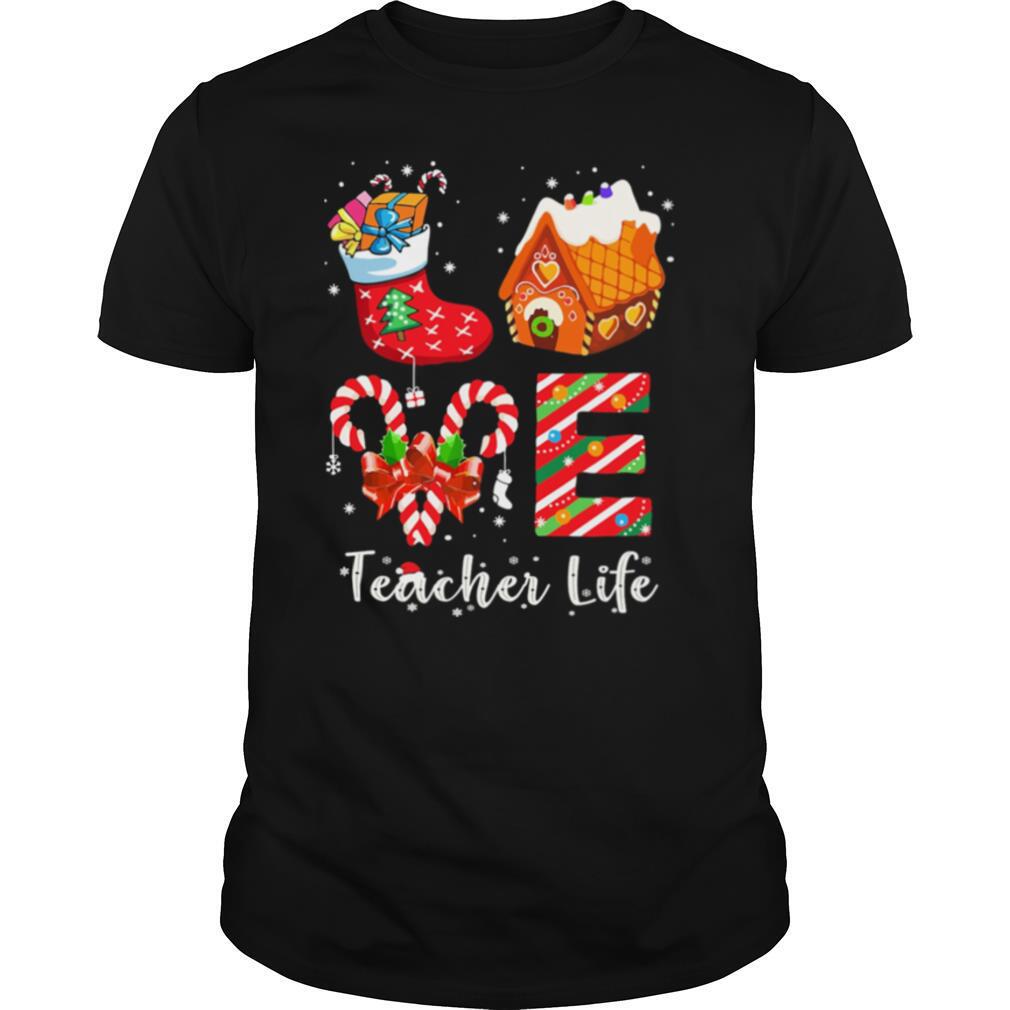 Love Socks House Counselor Life Merry Christmas shirt