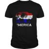 Merica Patriotic America shirt