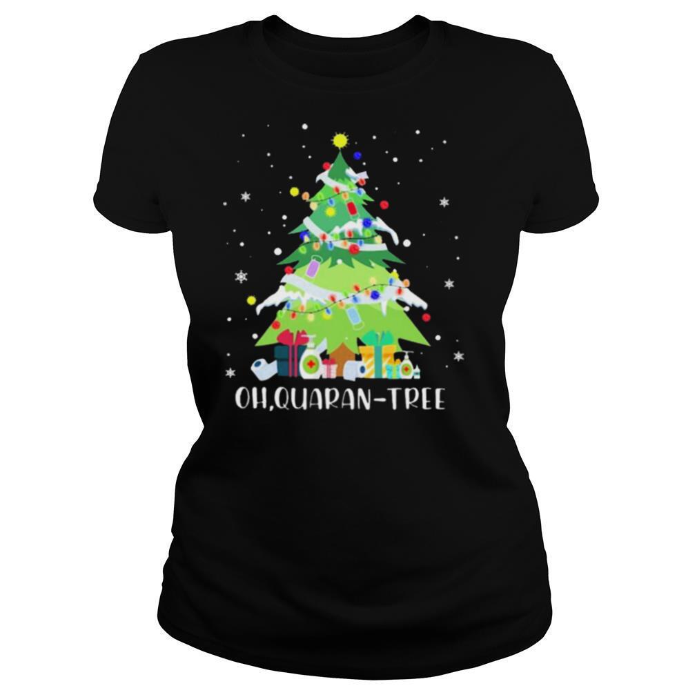 Oh Quaran Tree Christmas shirt