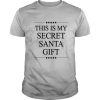 This Is My Secret Santa Gift Merry Christmas Stars shirt