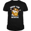 Woof for Initiative Bulldog D20 shirt